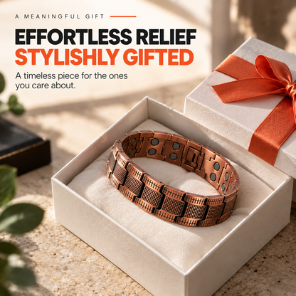 Pure Copper Magnetic Bracelet - Ease Everyday Discomfort