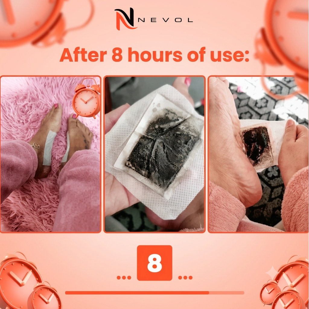 Herbal Detox Foot Patches – Natural Relief for Pain, Swelling & Daily Detox