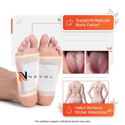 Herbal Detox Foot Patches – Natural Relief for Pain, Swelling & Daily Detox