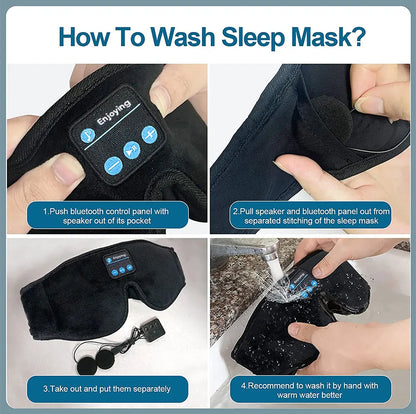 DreamWave™ Sleep Headphones Mask
