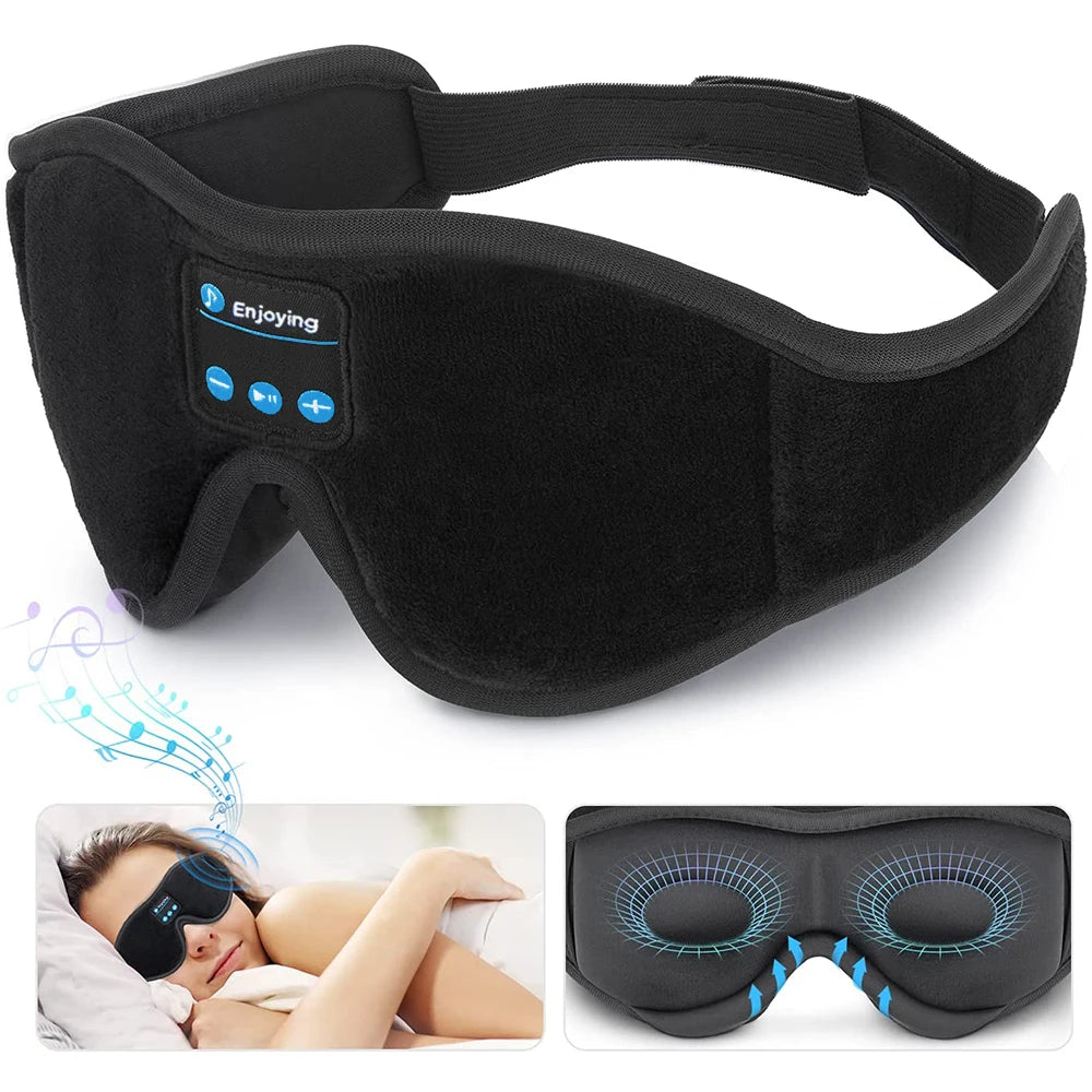 DreamWave™ Sleep Headphones Mask