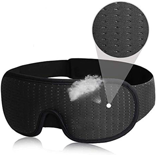 3D Soft Mask for Sleep with Lights Blockout