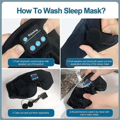 DreamWave™ Sleep Headphones Mask