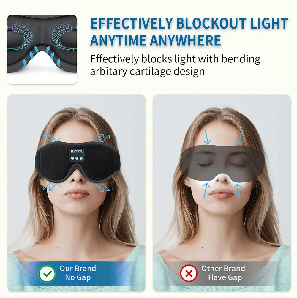 DreamWave™ Sleep Headphones Mask