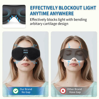 DreamWave™ Sleep Headphones Mask