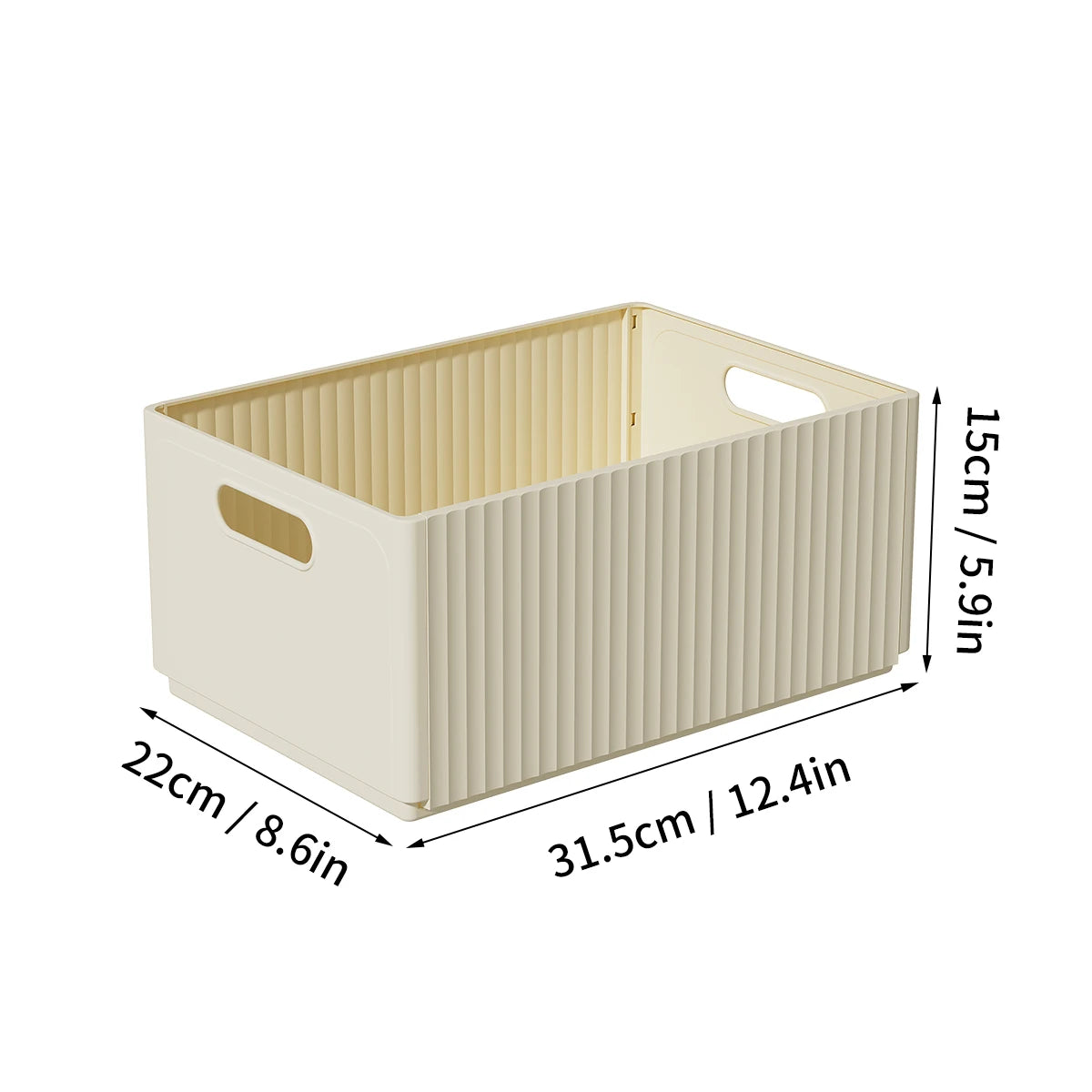 Multi-functional Foldable Plastic Storage for Kitchen