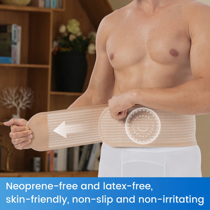 VELPEAU Umbilical Hernia Belt with Removable Compression Pad