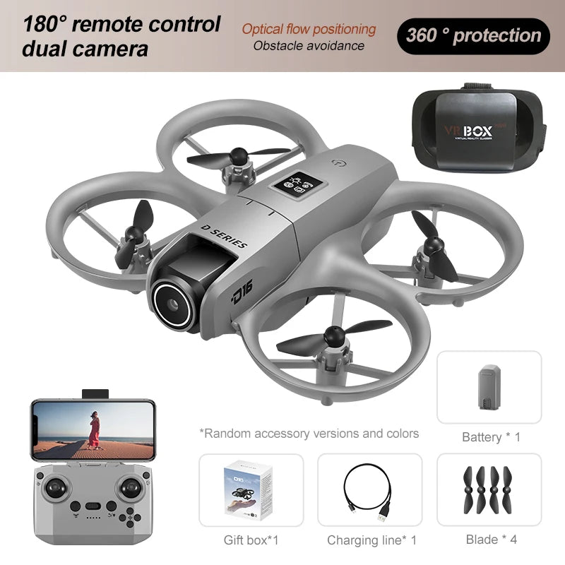 D16 Mini Drone 8K with HD Dual Camera 2026 NEW