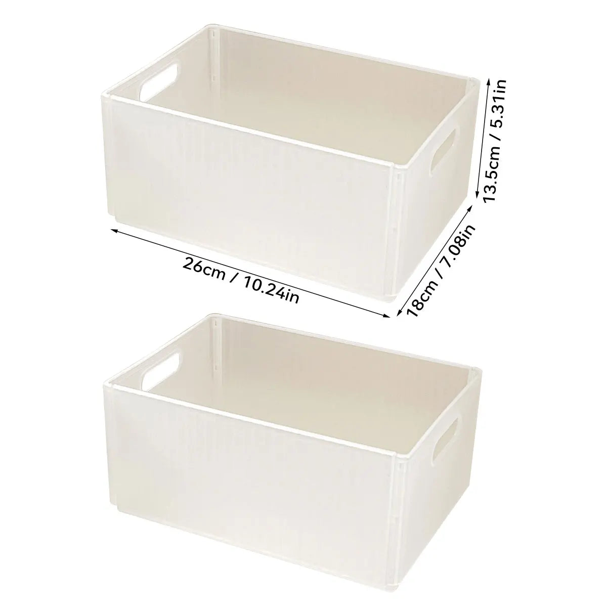 Multi-functional Foldable Plastic Storage for Kitchen