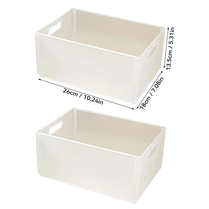 Multi-functional Foldable Plastic Storage for Kitchen