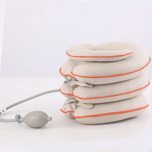 Inflatable Medical Cervical Neck Traction for Chronic Neck & Shoulder Alignment Pain