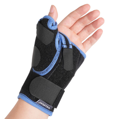 VELPEAU Wrist Splint Medical with Adjustable Thumb Support