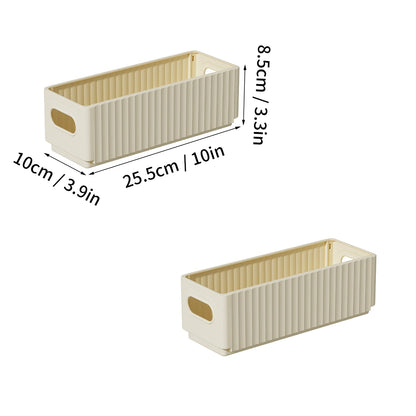 Multi-functional Foldable Plastic Storage for Kitchen
