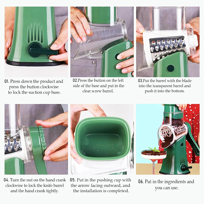 MultiSlice 5-in-1 Grater JT247