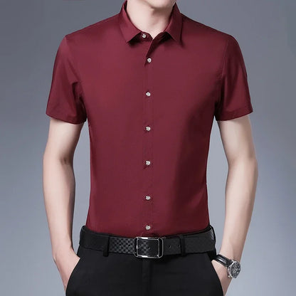 Men's Business Casual with Solid Color