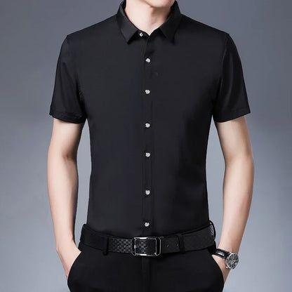 Men's Business Casual with Solid Color
