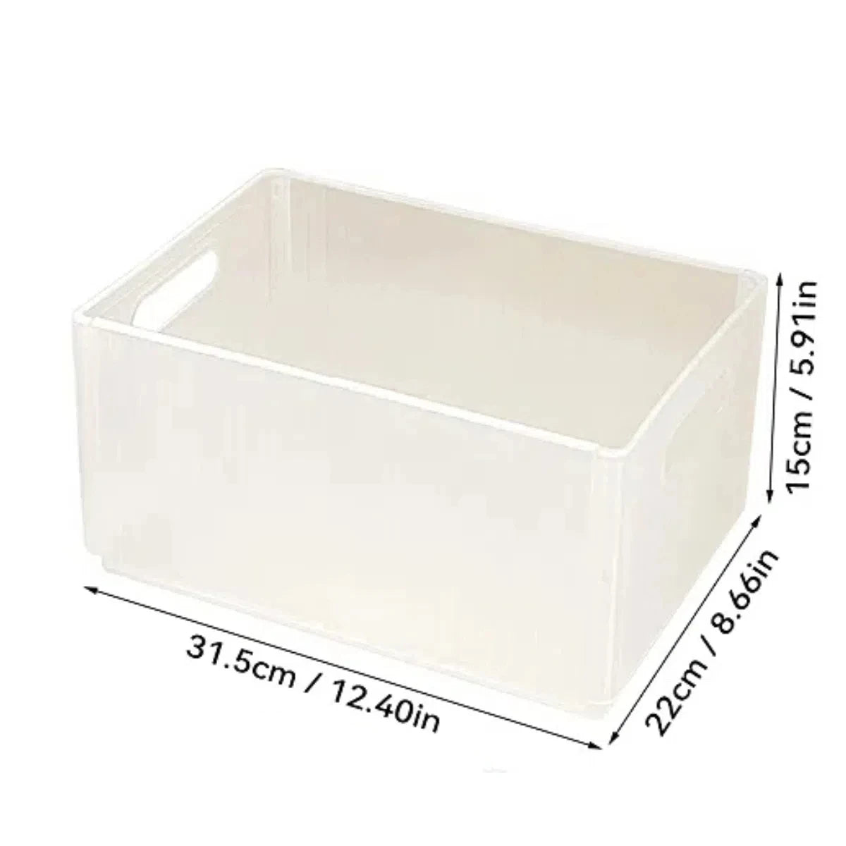 Multi-functional Foldable Plastic Storage for Kitchen