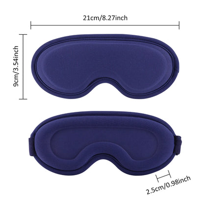 Heated Eye Mask for Dry Eyes – Rechargeable 3D Heat Massage Mask