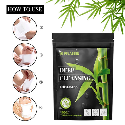 Herbal Detox Foot Patches – Natural Relief for Pain, Swelling & Daily Detox