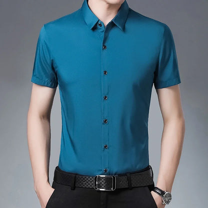 Men's Business Casual with Solid Color