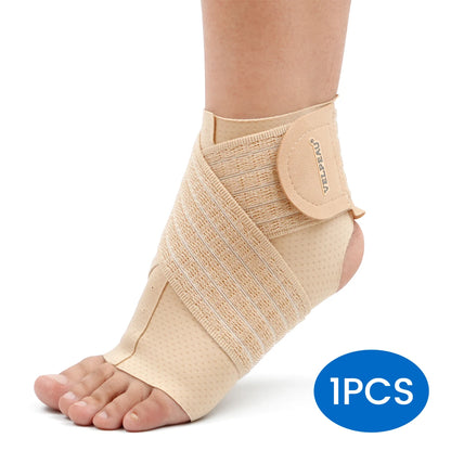 VELPEAU Ankle Compression Sleeve - Universal for Both Feet