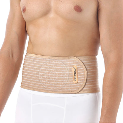 VELPEAU Umbilical Hernia Belt with Removable Compression Pad
