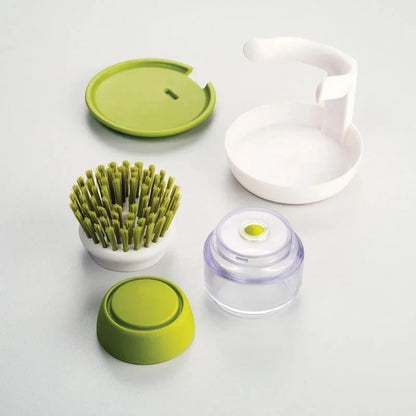 2-in-1 Soap Dispenser Dish Brush – Cleaner, Easier Dishwashing