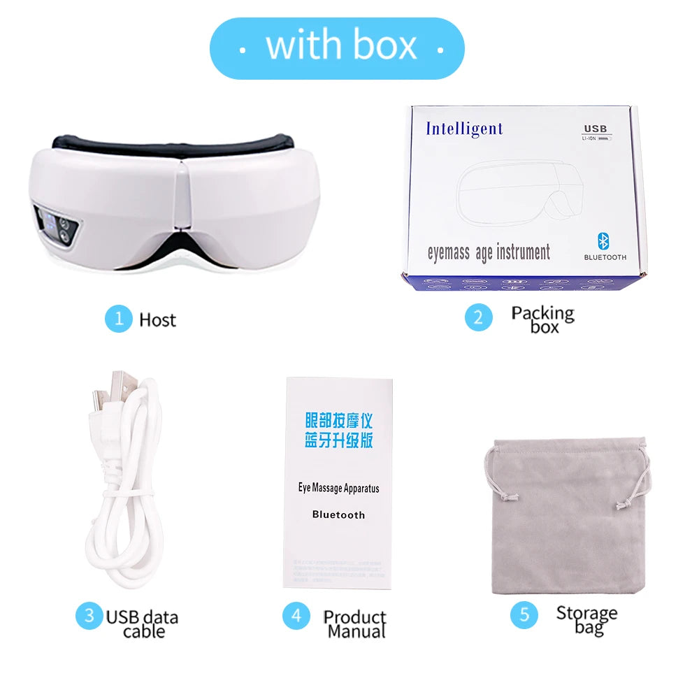 OptiRelax™ Bluetooth and Eye Massager