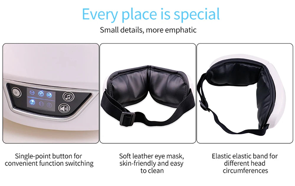 OptiRelax™ Bluetooth and Eye Massager