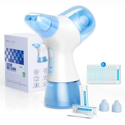 Electric Nasal Irrigator – Nasal Rinse System with Water & Waste Collection Tank