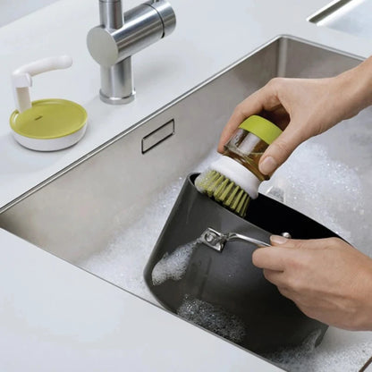 2-in-1 Soap Dispenser Dish Brush – Cleaner, Easier Dishwashing