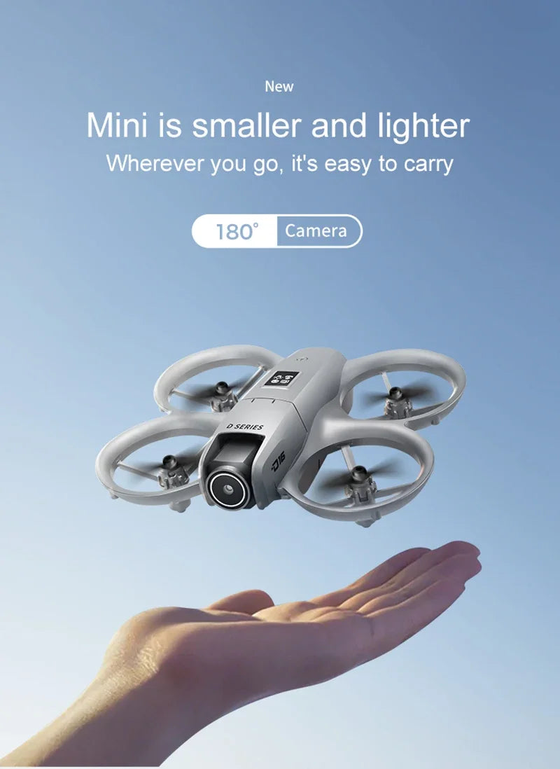 D16 Mini Drone 8K with HD Dual Camera 2026 NEW