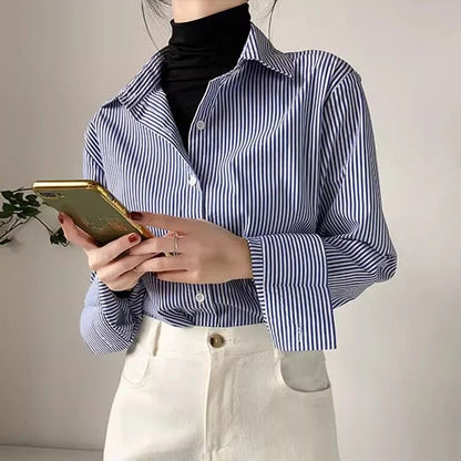 Classic Woman Spring-Autumn Blouses