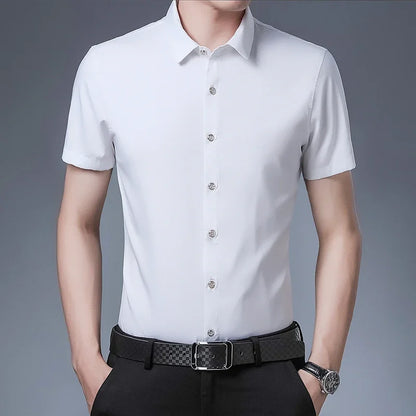 Men's Business Casual with Solid Color