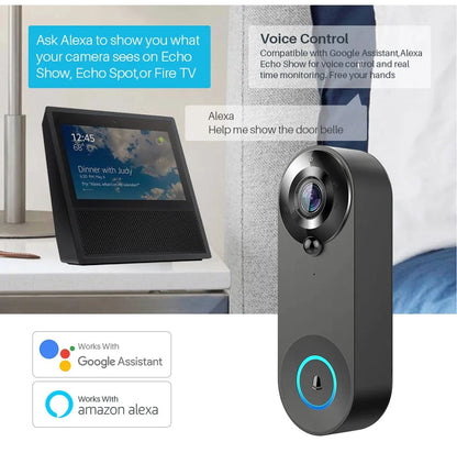 VisionGuard Wireless Doorbell with Nigth Vision