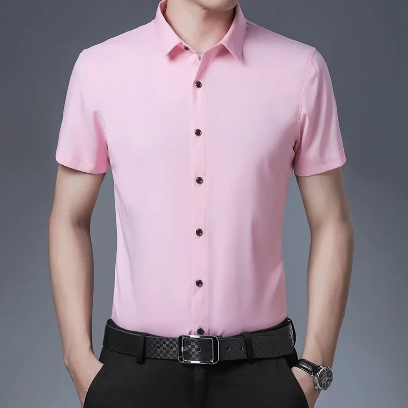 Men's Business Casual with Solid Color
