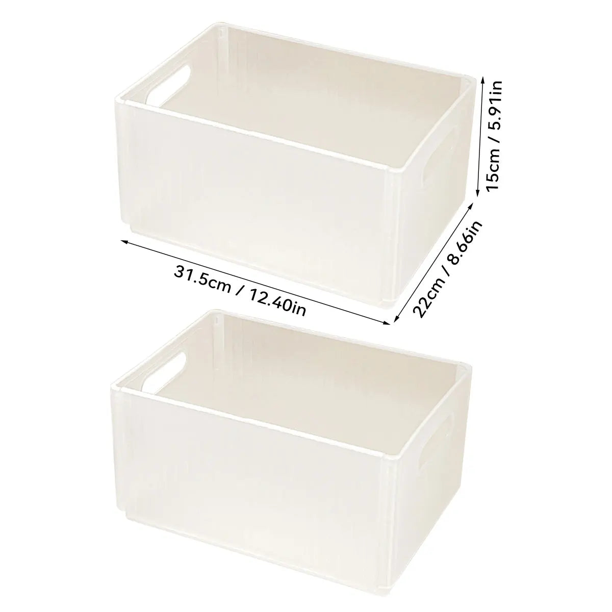 Multi-functional Foldable Plastic Storage for Kitchen