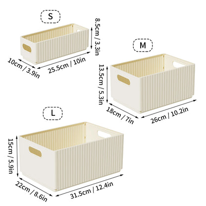 Multi-functional Foldable Plastic Storage for Kitchen
