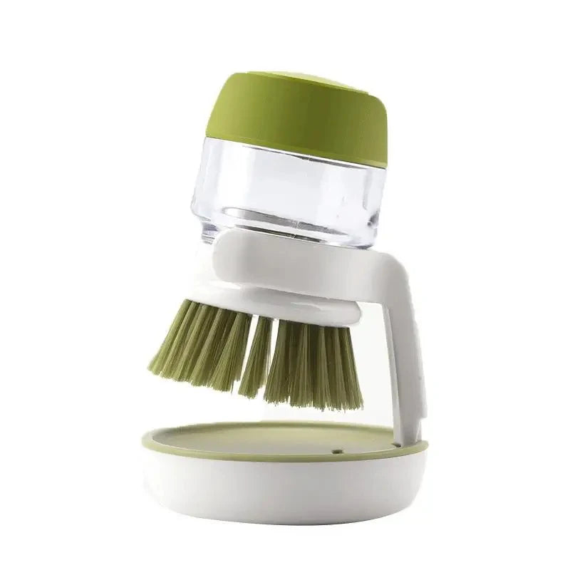 2-in-1 Soap Dispenser Dish Brush – Cleaner, Easier Dishwashing