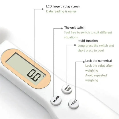 LCD Digital Measurement Adjustable Weighing Spoon