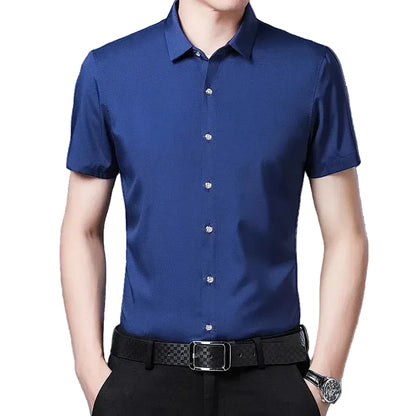 Men's Business Casual with Solid Color