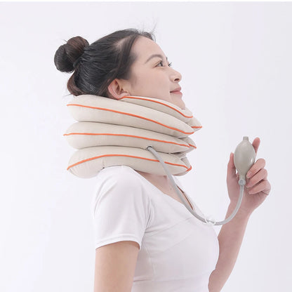 Inflatable Medical Cervical Neck Traction for Chronic Neck & Shoulder Alignment Pain