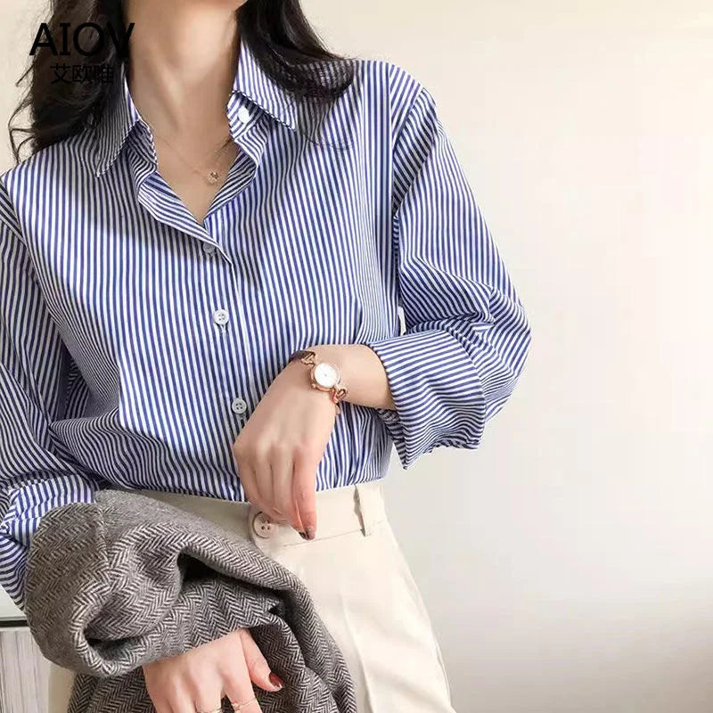 Classic Woman Spring-Autumn Blouses