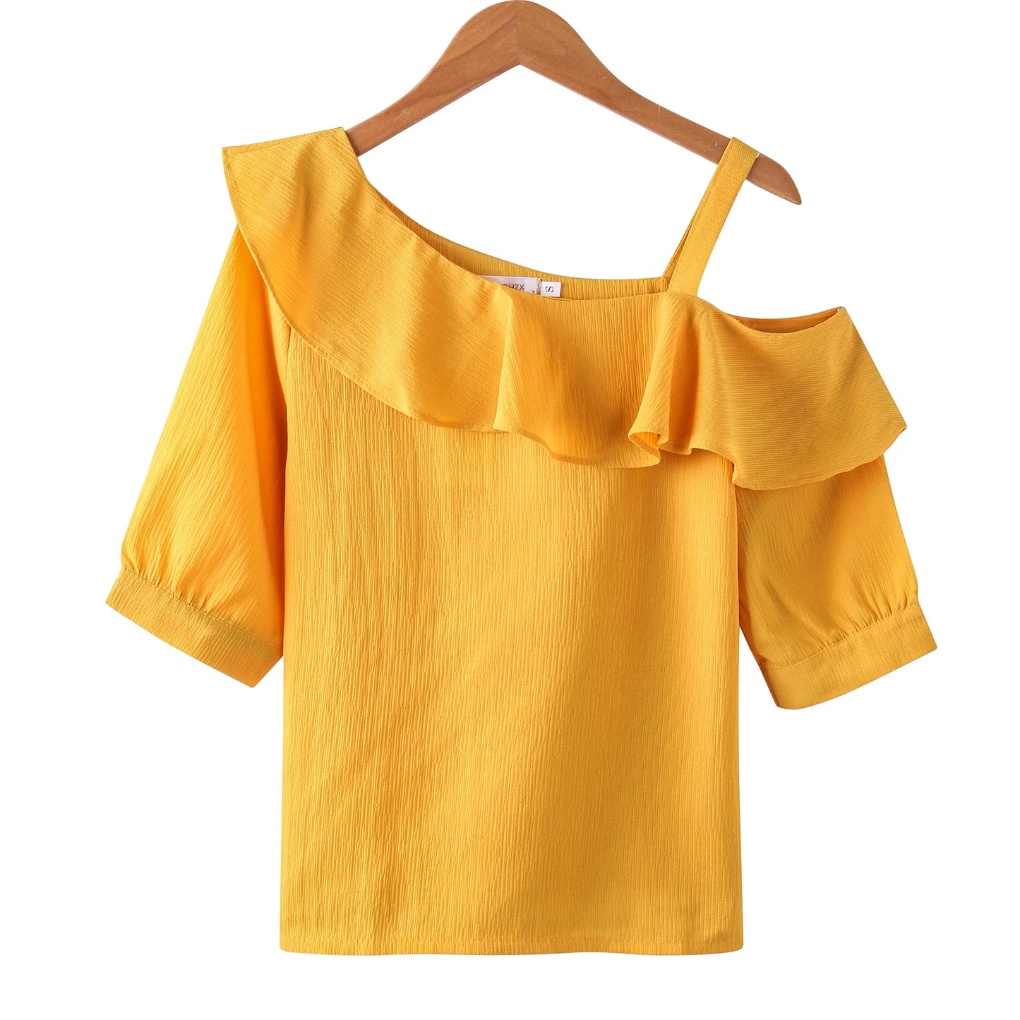 Women's Short-sleeved Chiffon Blouse