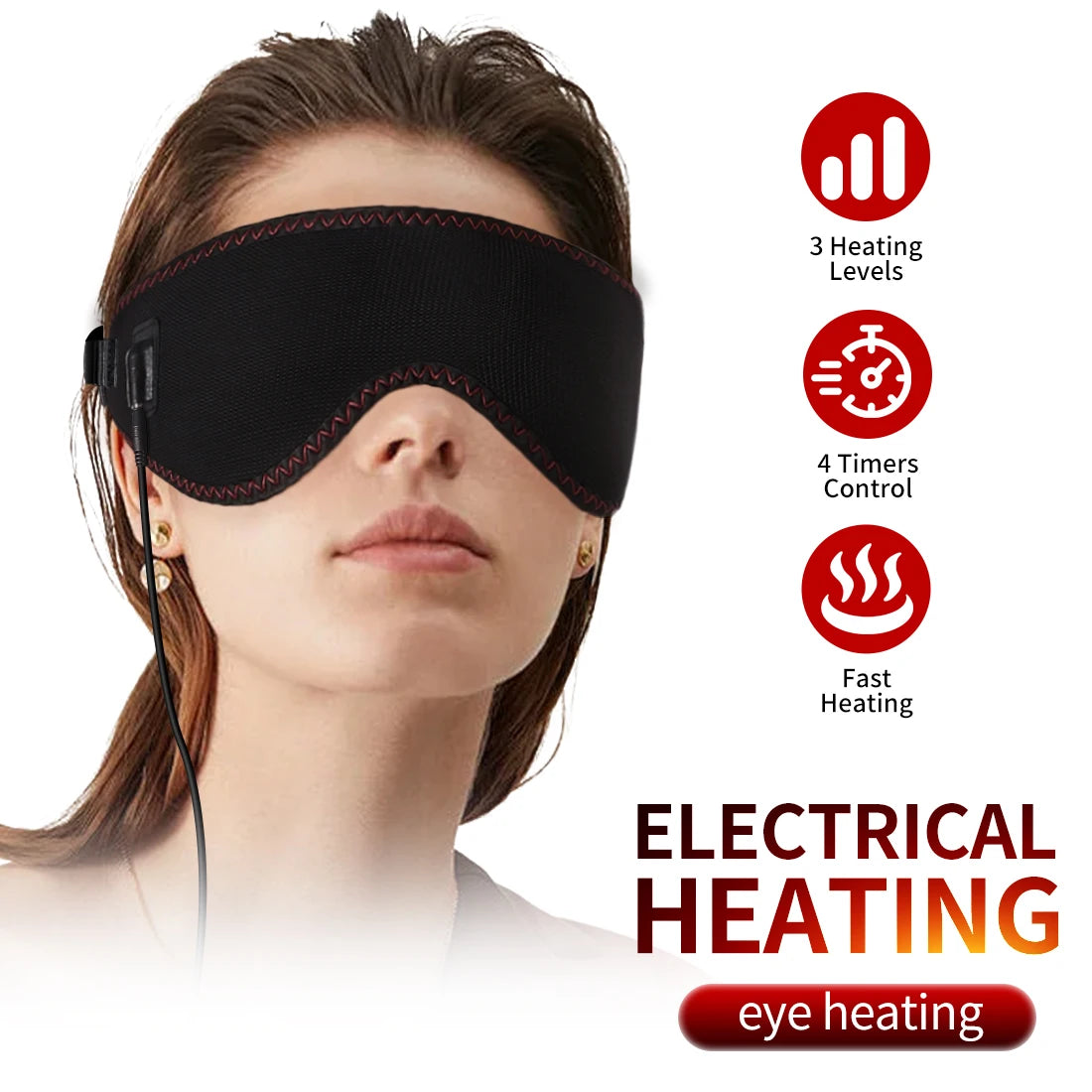 Heated Eye Mask for Dry Eyes  - Warm Compress